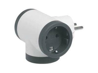 Legrand 694520, Typ F, 220 - 230 V, 16 A, Svart, Vit, 3680 W, Termoplast