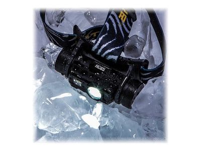 NITECORE H Series HC65 - Huvudficklampa - LED - 11-mode - rött/vitt ljus
