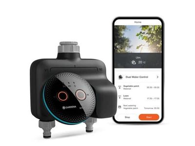 Gardena 19034-20, Trådløs, Bluetooth, Svart, 12 stang, Batteri, AA