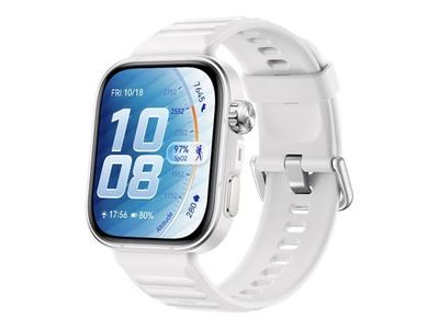 Huawei Watch Fit 5 Pro - Aluminiumlegering - smart klocka med rem - fluoroelastomer - vit - handledsstorlek: 130-210 mm - display 1.92" - NFC, Blue...
