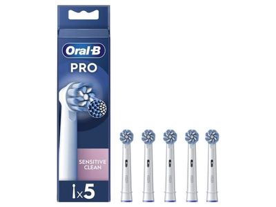 Oral-B Pro Sensitive Clean, 5 stykker, Hvit, Oral-B, iO, Pulsonic, Blister
