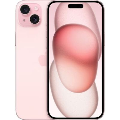 Apple iPhone 15 Plus - 5G smartphone - dobbelt-SIM / Internminne 512 GB - OLED-display - 6.7" - 2796 x 1290 pixels - 2x bakkameraer 48 MP, 12 MP - ...