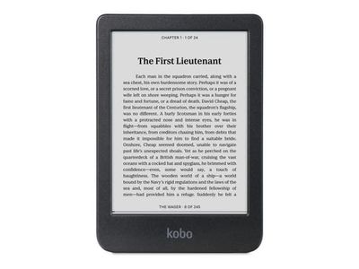 Kobo Clara BW - eBook-leser - 16 GB - 6" E Ink Carta 1300 (1448 x 1072) - berøringsskjerm - Wi-Fi 5, Bluetooth