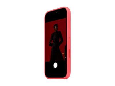Apple - Beskyttende deksel for mobiltelefon - MagSafe-samsvar - silikon - lys guava - for iPhone 17 Pro