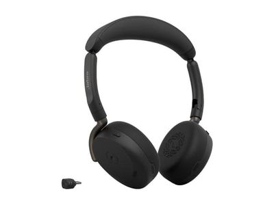 Jabra Evolve3 65 Flex LINK390C MS on-ear-headset ANC Bluetooth, svart