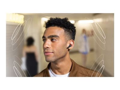 Soundcore Liberty 4 Pro - True wireless-hörlurar med mikrofon - inuti örat - Bluetooth - aktiv brusradering - svart