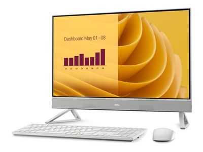 Dell 27 All-in-One EC27250 - AI PC - alt-i-ett Core 7 150U / inntil 5.4 GHz - RAM 32 GB - SSD 1 TB - NVMe - Intel Graphics - Gigabit Ethernet, Blue...