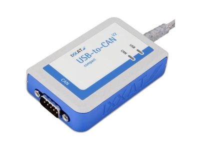 Ixxat 1.01.0281.12001 USB-till-CAN V2 compact med D-Sub-9-gränssnitt CAN-omvandlare 5 V/DC (1 st.)