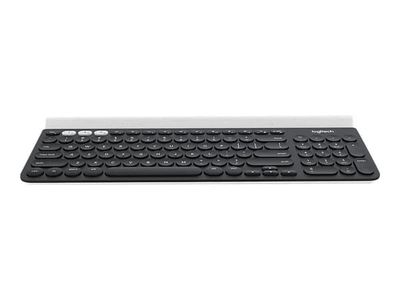 Logitech K780 Multi-Device - Tangentbord - Bluetooth - Pan Nordic - Svart/vit