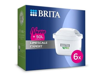 Brita Maxtra Pro vannfilterpatroner, 6-pakning, Limescale Expert