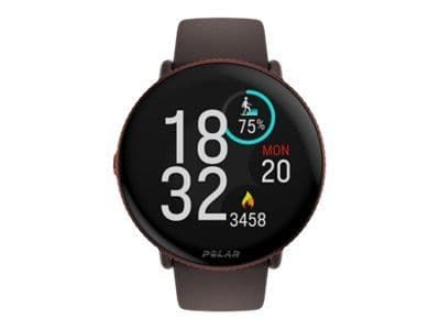 Polar Ignite 3 - Sportsur med bånd - silikon - båndbredde: S/L - display 1.28" - 32 MB - Bluetooth - 35 g - kobberbrun