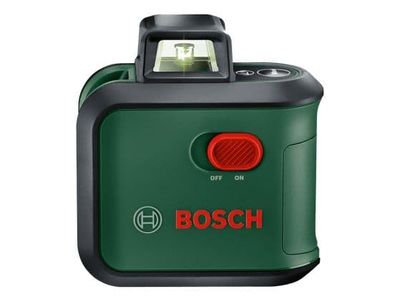 Bosch 0 603 663 B07, 24 m, 0,4 mm/m, 4°, 4 sek/side, horisontal/vertikal, grønn