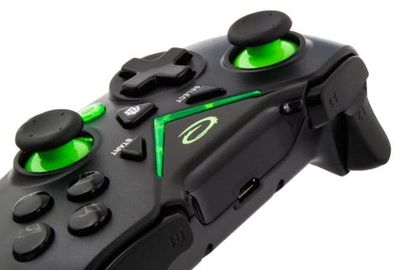 Esperanza Major - Spelkontroll - 12 knappar - trådlös - Bluetooth - svart - för PC, Sony PlayStation 3, Microsoft Xbox One
