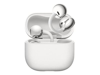 Huawei FreeClip 2 - True wireless-hörlurar med mikrofon - öppet öra - med öronklämma - Bluetooth - vit