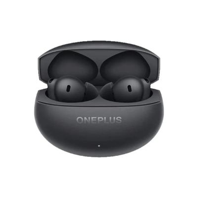 OnePlus Buds 4 - True wireless-hörlurar - inuti örat - Bluetooth - aktiv brusradering - åskmolnsgrå