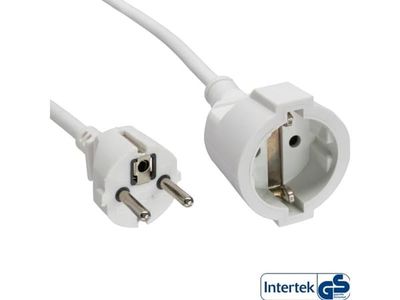 InLine 16400W, 1 m, CEE7/7, CEE7/7, H05VVV-F3G, 230 V