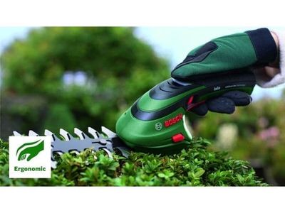 Bosch Isio, 8 cm, Svart, Grønn, 2,5 m/s², 1,5 m/s², 3,6 V, 3,5 timer