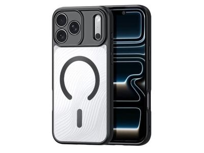 DUXDUCIS etui Dux Ducis Aimo Mag med magnetring og stativ til iPhone 17 Pro svart