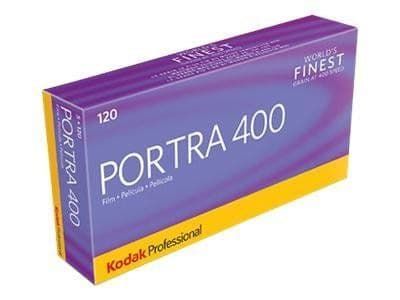 Kodak PROFESSIONAL PORTRA 400 - Fargeduplikatfilm - 120 (6 cm) - ISO 400 - 5 ruller