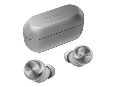 Technics EAH-AZ100 - True wireless-hörlurar med mikrofon - inuti örat - Bluetooth - aktiv brusradering - silver