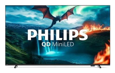 Philips , 139,7 cm (55"), 3840 x 2160 pikseliä, QD-Mini LED, Älytelevisio, Wi-Fi, musta