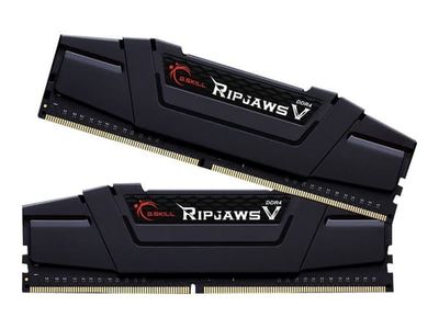 G.Skill Ripjaws V - DDR4 - sats - 16 GB: 2 x 8 GB - DIMM 288-pin - 3200 MT/s / PC4-25600 - CL16 - 1.35 V - ej buffrad - icke ECC - classic black
