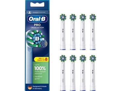 Oral-B hode for CrossAction elektrisk tannbørste, 8 stk. EB50-8 "PRO"