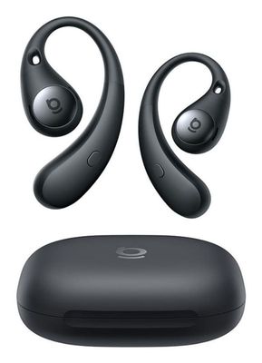 Baseus Eli Sport 2 ørepropper med åpen passform, Bluetooth 6.0, svart