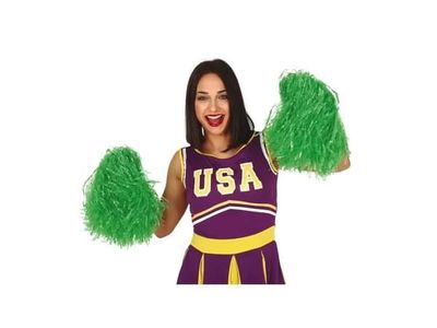 Grønne pom poms