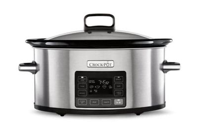 Crock-Pot CSC066X, 240 W, 220 - 230 V, Knappar, Silver, 402 mm, 288 mm