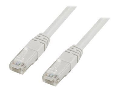 DELTACO - Koblingskabel - RJ-45 (hann) til RJ-45 (hann) - 3 m - UTP - CAT 6 - hvit