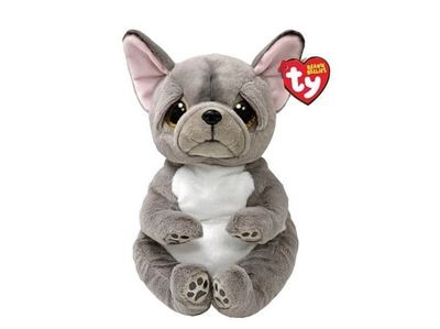 Meteor TY INC. Talisman TY Beanie Bellies WILFRED Puppy maskot grå 24 cm 43212