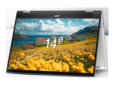 Acer Chromebook Plus Spin 514 CPE594-2N - Flippdesign - Kompanio Ultra - 910 / inntil 3.62 GHz - Chrome OS - ARM Immortalis-G925 MC11 - 12 GB RAM -...