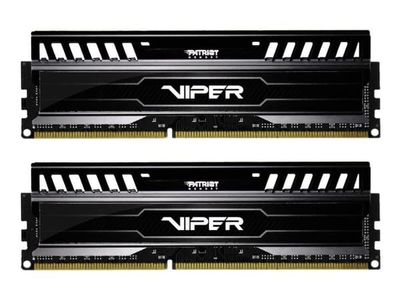Patriot Extreme Performance Viper 3 Series Black Mamba Edition - DDR3 - sats - 16 GB: 2 x 8 GB - DIMM 240-pin - 1600 MT/s / PC3-12800 - CL9 - 1.5 V...
