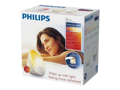 Philips SmartSleep HF3531/01 vekkerklokke 300 Lux 7 lyder