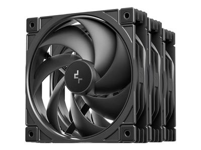DeepCool FD12 V2, Vifte, 12 cm, 500 RPM, 2500 RPM, Svart