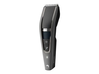 Philips HC7650/15 hårklippare, tvättbar, Trim-n-Flow PRO, svart/grå