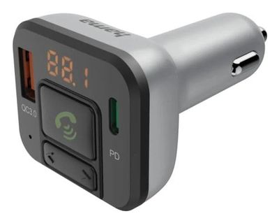 Hama FM-sändare med Bluetooth® och handsfree-funktion (00014169)
