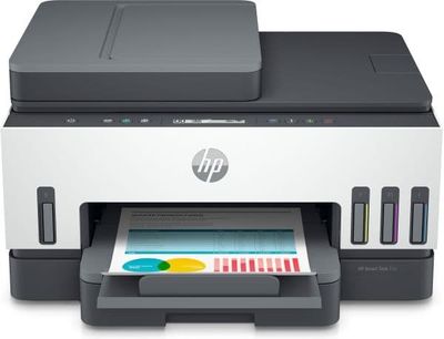 HP Smart Tank 750 All-in-One - Multifunktionsskrivare - färg - bläckstråle - påfyllbar - Letter A (216 x 279 mm)/A4 (210 x 297 mm) (original) - A4/...