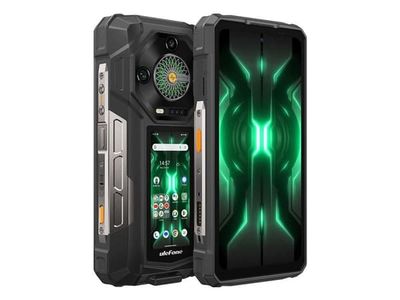 Ulefone Armor 33 Pro, 17,6 cm (6.95"), 16 GB, 512 GB, 50 MP, Android 14, Svart