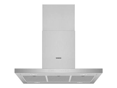 Siemens iQ500 LF97BCP50 - Panser - Island - bredde: 89.8 cm - dybde: 60 cm - ekstraksjon og resirkulasjon - rustfritt stål
