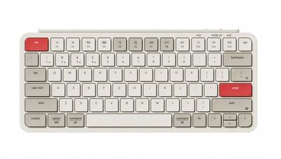 Keychron B1 Pro Low Profile retro gamingtastatur, Retro Red