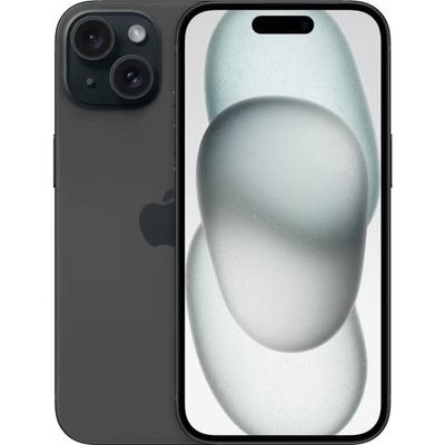 Apple iPhone 15 - 5G smartphone - dobbelt-SIM / Internminne 128 GB - OLED-display - 6.1" - 2556 x 1179 piksler - 2x bakkameraer 48 MP, 12 MP - fron...