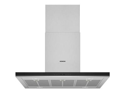 Siemens iQ500 LF98BIP50 - Panser - Island - bredde: 89.8 cm - dybde: 60 cm - ekstraksjon og resirkulasjon (-) - med intern motor - rustfritt stål