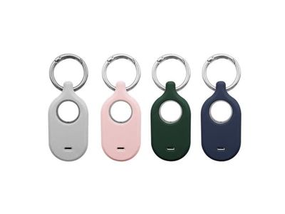 4smarts 540996, Etui, Blå, Grønn, Rosa, Hvit, Samsung, Metall, Silikon, Støtbestandig, Ripebestandig, Sjokkresistent, Samsung Galaxy SmartTag2