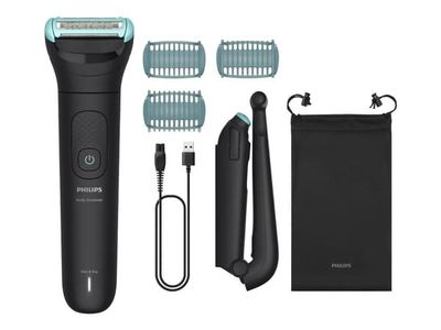 Philips Body Groomer 5000 Series Trimmer for Men with Triple Protect Shave