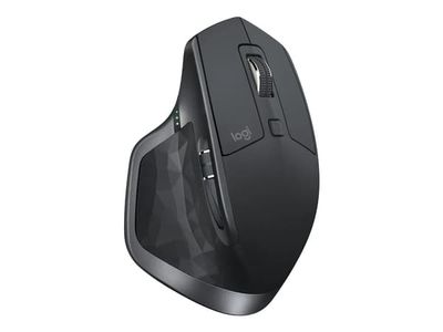 Logitech MX Master 2S - Mus - laser - 7 knappar - trådlös - ENDAST Bluetooth, ingen USB-mottagare - grafit