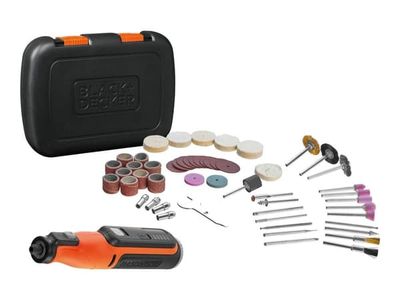 BLACK+DECKER BCRT8IK-XJ - Rotationsverktyg - sladdlös - 5-speed - 7.2 V