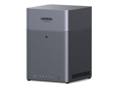 UGREEN NASync DH4300 Plus - NAS-server - 4 bays - SATA 6Gb/s - RAID 0, 1, 5, 6, 10, JBOD - RAM 4 GB - 2.5 Gigabit Ethernet *Diskless version*