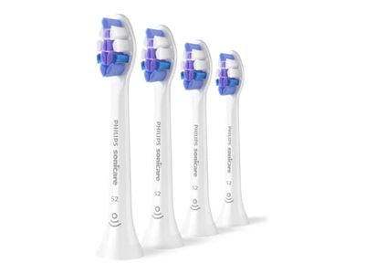 Philips Sonicare S2 Sensitive HX6054 - Extra tandborsthuvud - till tandborste - vit (paket om 4)